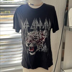 Black Graphic Short Sleeve Tee